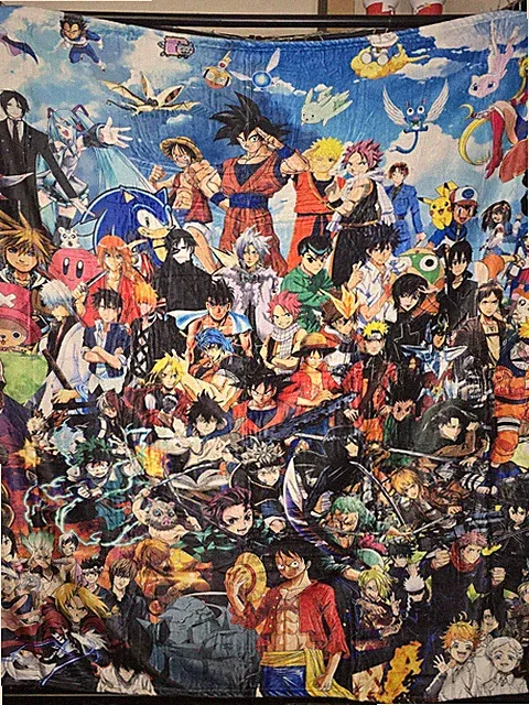 All Anime Chracter 50x60 Blanket B69