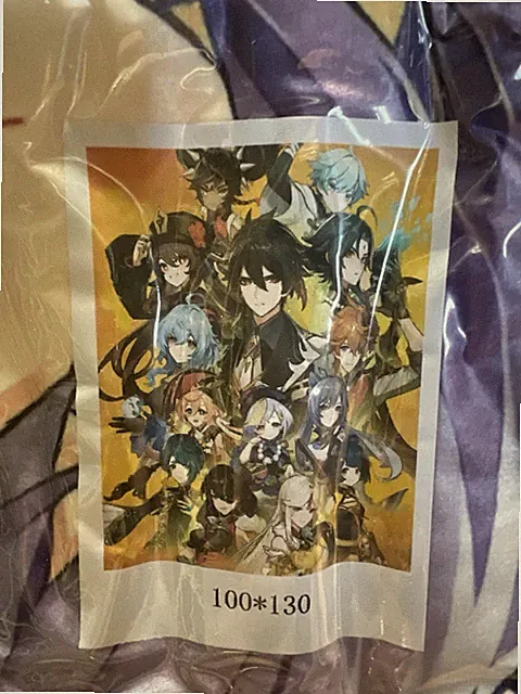 Anime Fleece Plush Throw Blanket 51’’ X40’’. 100 cm x 130 cm New in shrink rap