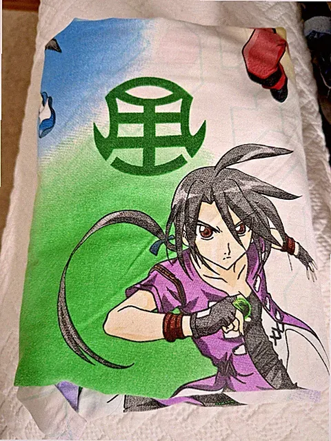 Anime Full Size flat Sheet Bakugen Brawlers Colorful Cartoon Battle Boys Cotton