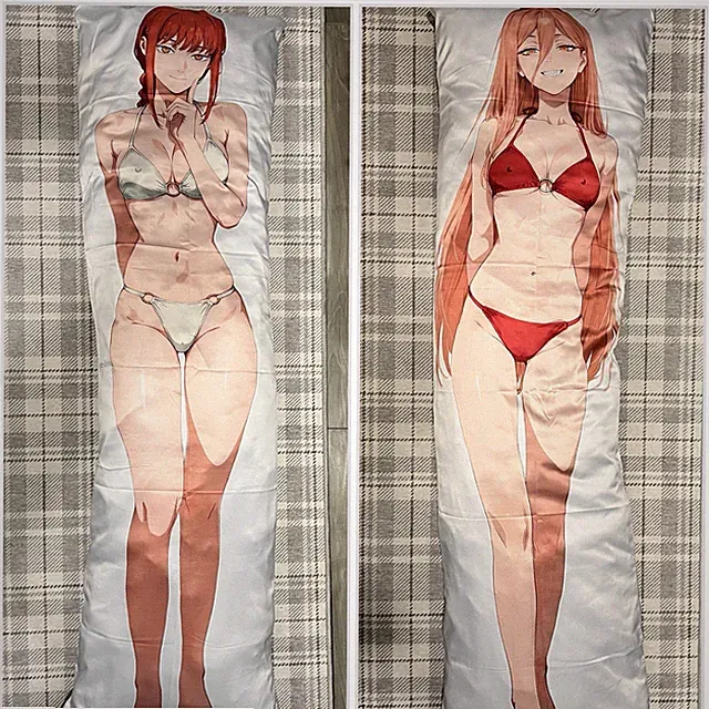Chainsaw Man Makima Power Anime Dakimakura HuggingBody PillowCase Cover 160cm