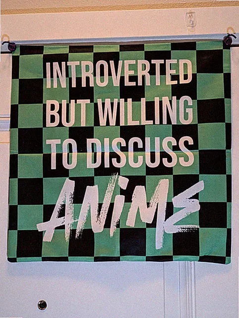 Introverted Anime Double Sided Pillow Case Pillowcase w/Zipper 18"X18" #556