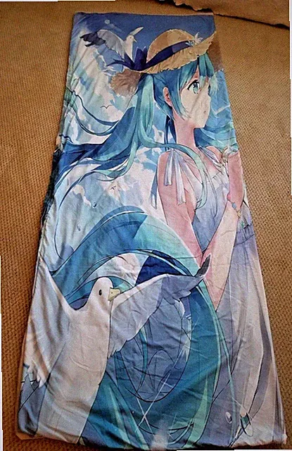 Japanese Anime Twin Duvet Cover and Two Pillow Shams Cases