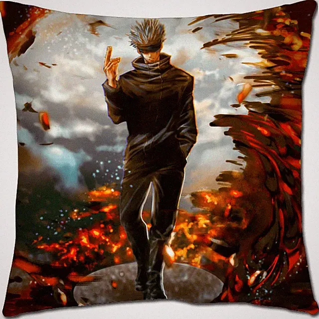 Jujutsu Kaisen - Satoru Gojo Infinite Void Square Cover Pillow Case NEW Sham