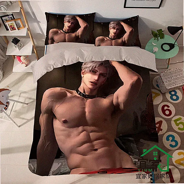 Love and Deepspace Four-piece Set Gift Beddings Anime Bedspread Three-piece Suit
