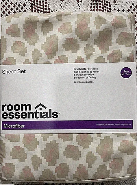 Pink Leopard Twin XL Microfiber Complete 3 PC Sheet Set Room Essentials NWT GIFT
